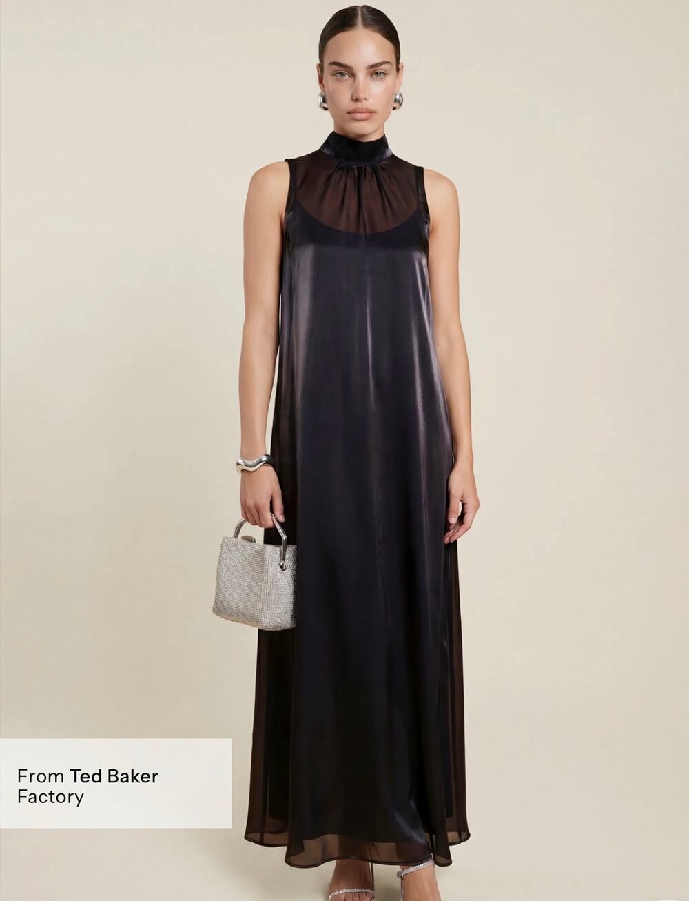 New NWT Caara Aletta dress navy blue dress $222 sz L